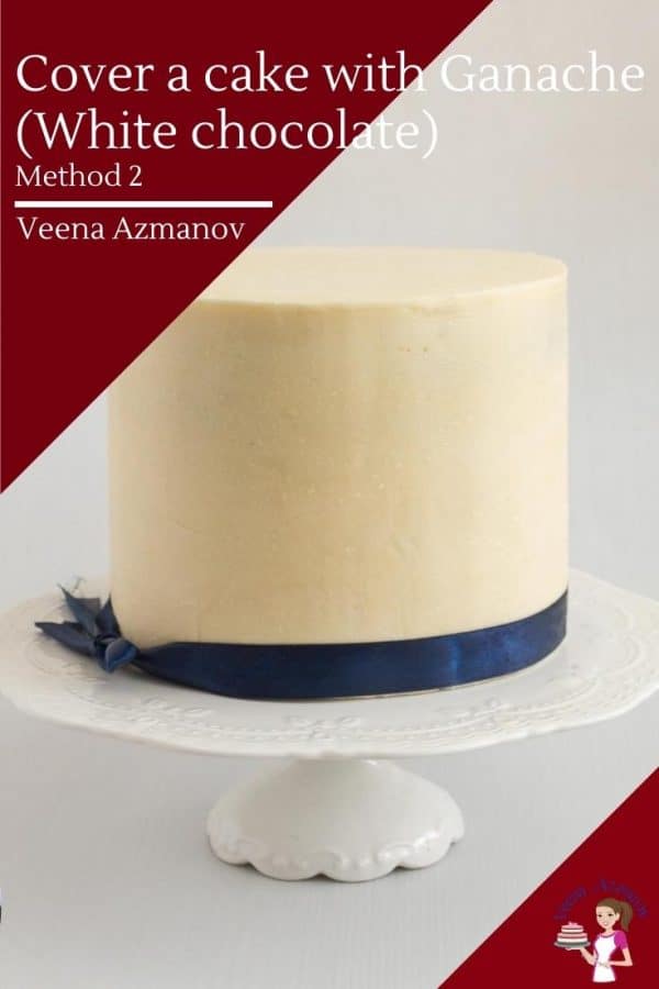 Cover A Cake With Ganache and Sharp Edges on Ganache Cakes
