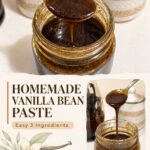 Pinterest image for homemade Vanilla Bean Paste.