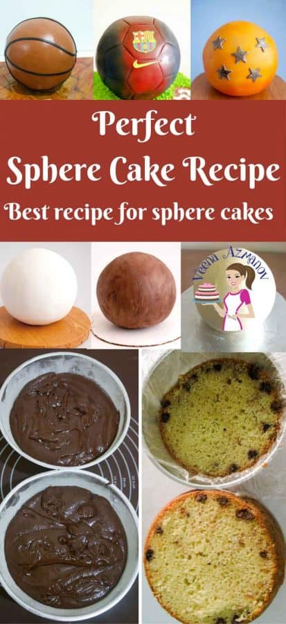 Making a shaped cake can be intimidating especially a sphere. Having the right sphere cake recipe can be a great place to start. Here I share my recipes Vanilla sphere cake recipe and chocolate sphere cake recipe to help you with the baking and more.