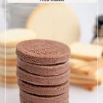Pinterest image for sugar cookies.