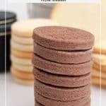 Pinterest image for sugar cookies.