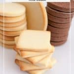 Pinterest image for cookies for frosting.