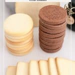 Pinterest image for cookies for frosting.