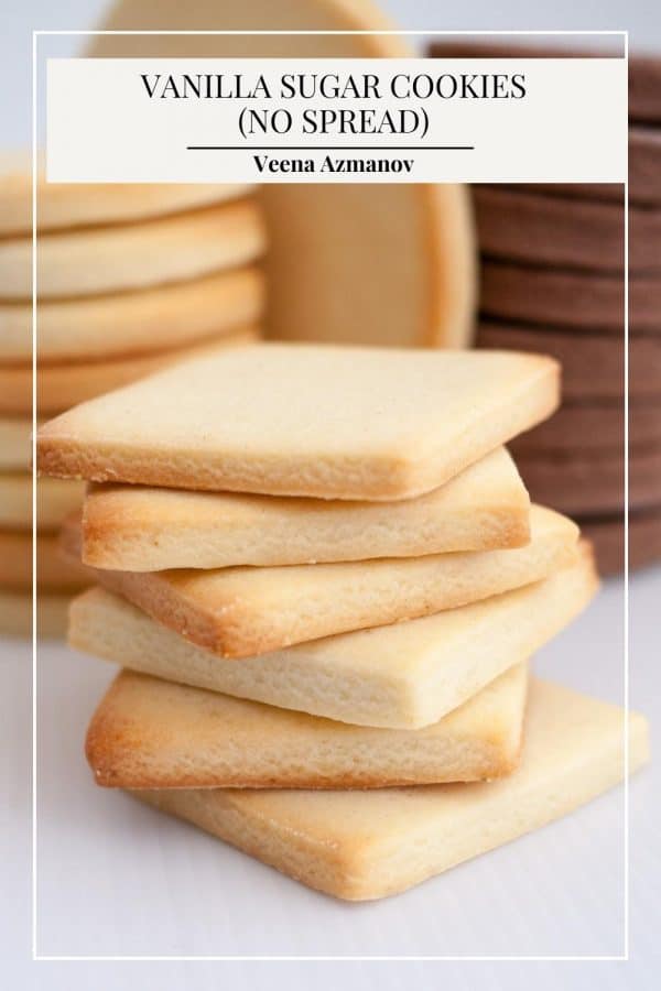 Pinterest image for cookies for frosting.
