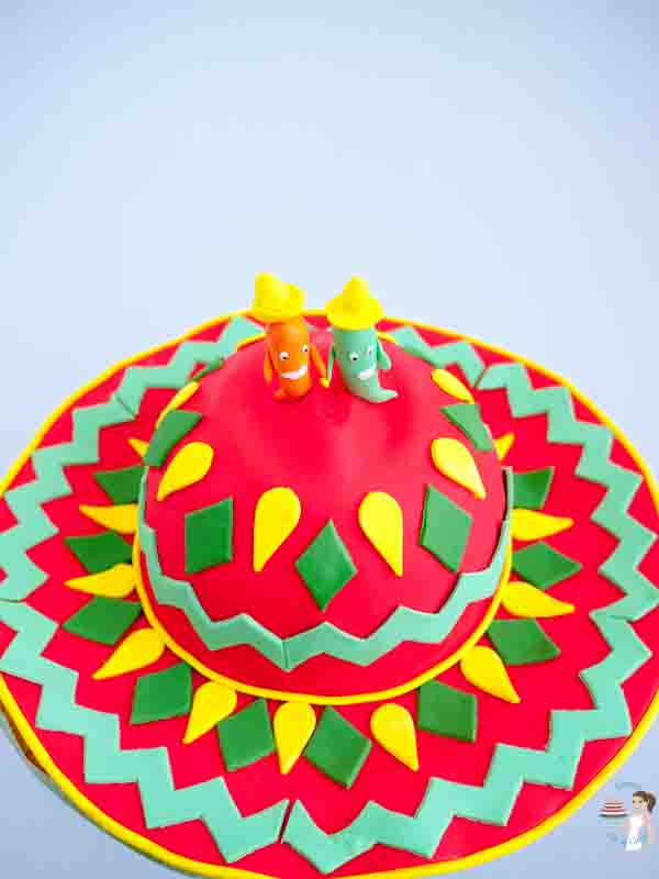 Mexican hat cake