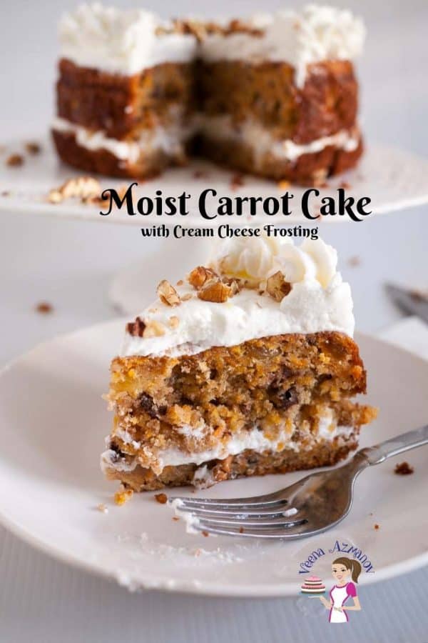 This moist carrot cake is my simple, easy and effortless one bowl recipe that you will enjoy making over and over again. It taste delicious on it's own but can be dressed with my luscious cream cheese frosting to create an exotic dessert.