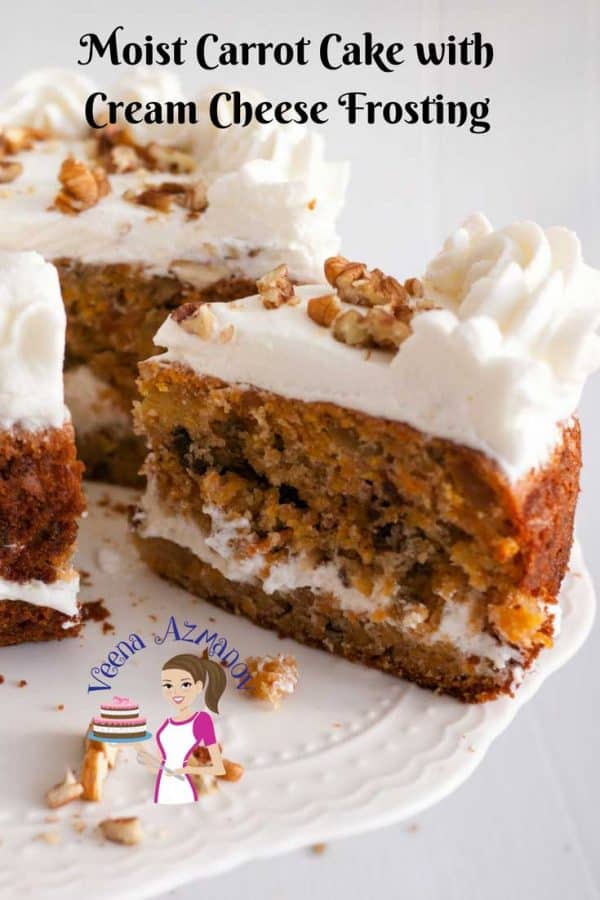 This moist carrot cake is my simple, easy and effortless one bowl recipe that you will enjoy making over and over again. It taste delicious on it's own but can be dressed with my luscious cream cheese frosting to create an exotic dessert.