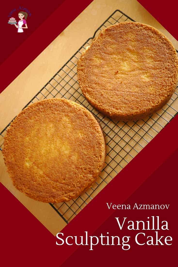 Best Vanilla Cake Recipe for Carving Veena Azmanov