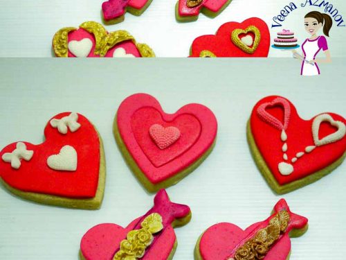 Rolled Royal Icing Recipe For Cookie Decorating Veena Azmanov