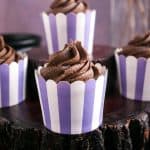 Cupcakes on the table.