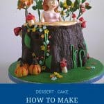 Pinterest image for chocolate fondant without marshmallows