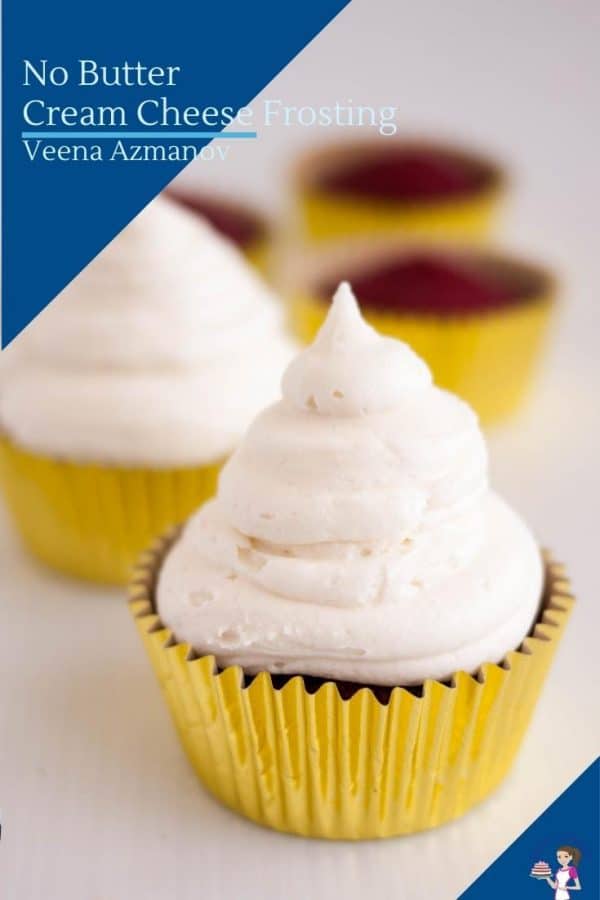 showing frosted cupcake image for pinterest