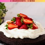 Pinterest image for homemade whipped cream aka Chantilly Cream Recipe.
