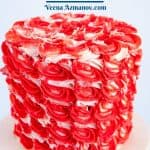 Pinterest image for Italian frosting.