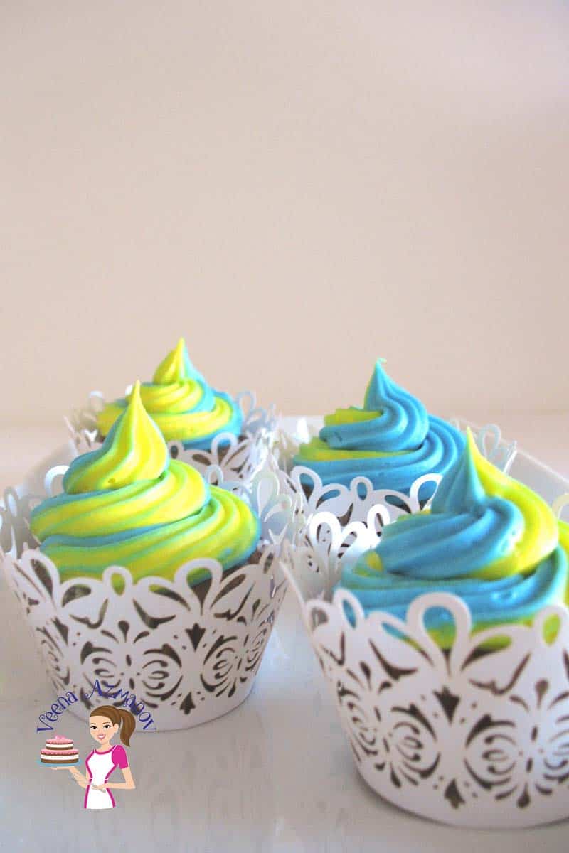 An image optimized for social media share for this step by step tutorial for the best buttercream frosting recipe ever. Vanilla buttercream recipe.