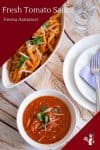 How to make one Tomato Sauce for all your different pastas with fresh tomatoes in just 15 minutes