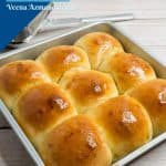 Pinterest image for dinner rolls.