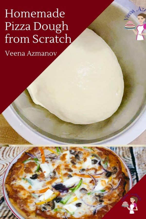 Homemade Pizza Crust is best from Scratch Step by Step