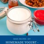 Pinterest image for Greek Yogurt.