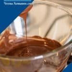 Pinterest image for tempering chocolate