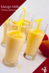 how to make an Indian summer drink with mangoes and cardamom - called lassi