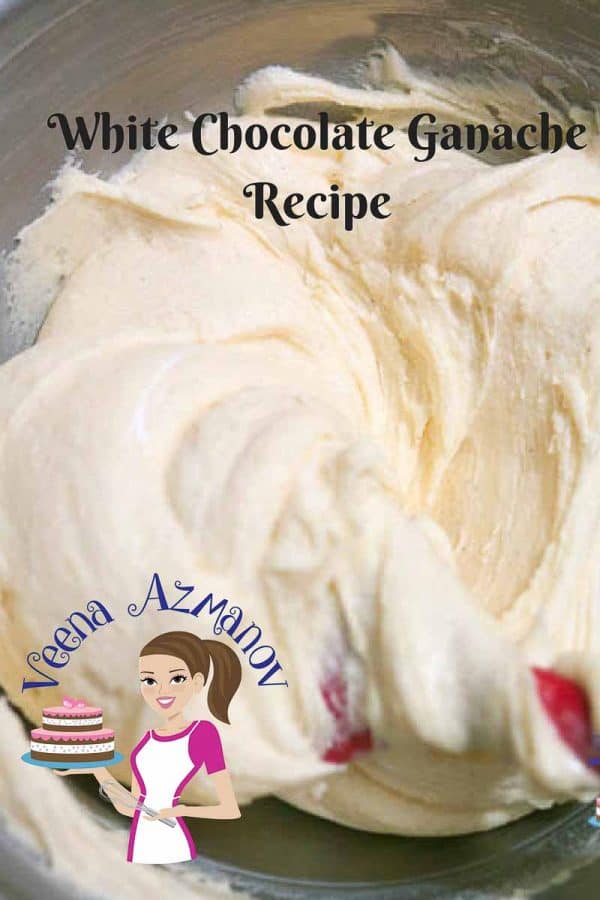 Creamy White Chocolate Ganache Recipe   Tutorial - 34