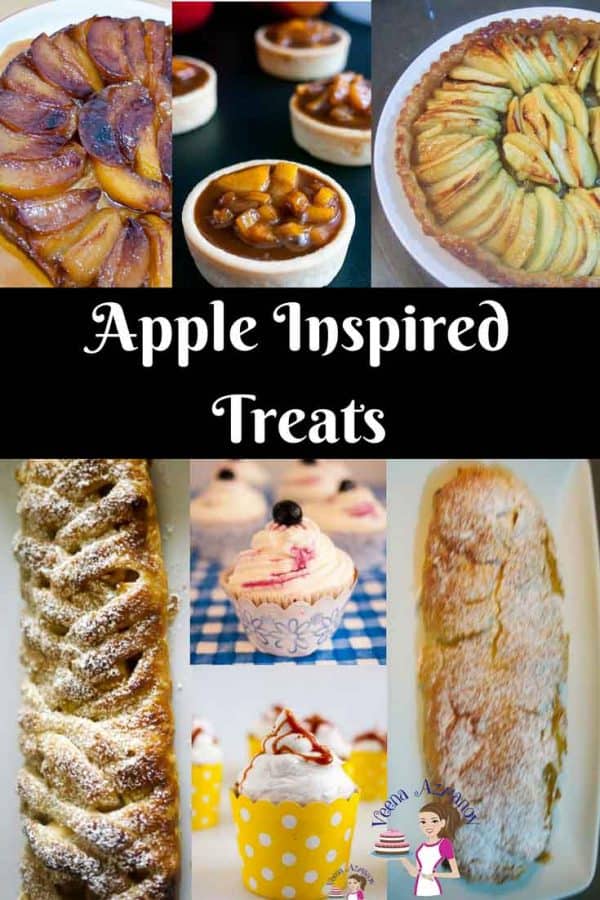 A collection of apple inspired recipes form simple tarts to luxurious strudels
