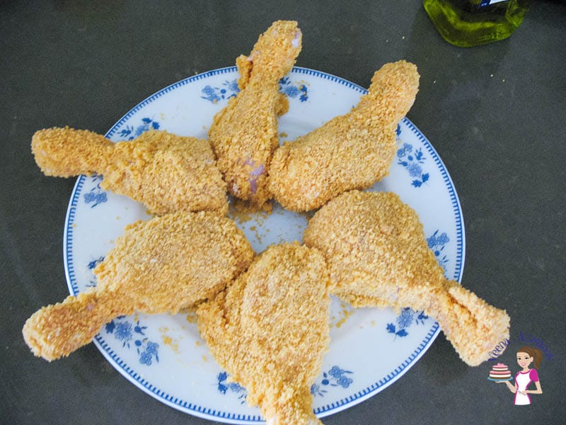 Easy chicken extra crispy coated in cornflakes