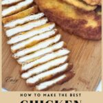 Pinterest image for Crispy Chicken Schnitzel.