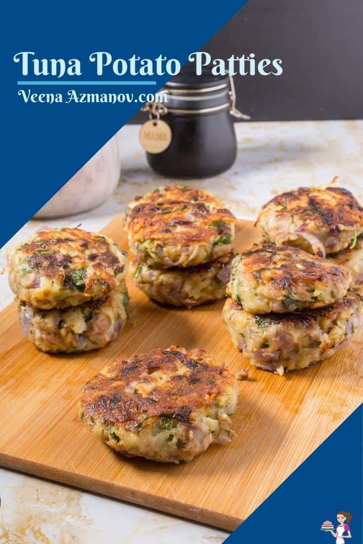 Tuna Potato Patties Tuna Patties with Grated Potato Veena Azmanov