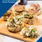 Pinterest image for tuna potato patties