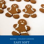 Pinterest image for classic gingerbread.