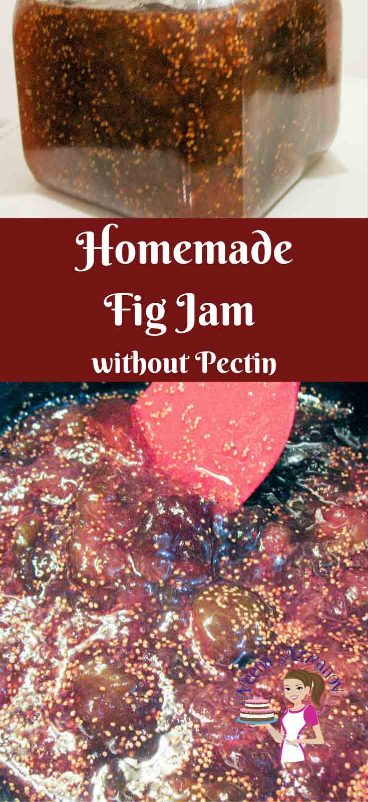 Homemade Fig Jam Recipe No Pectin Veena Azmanov