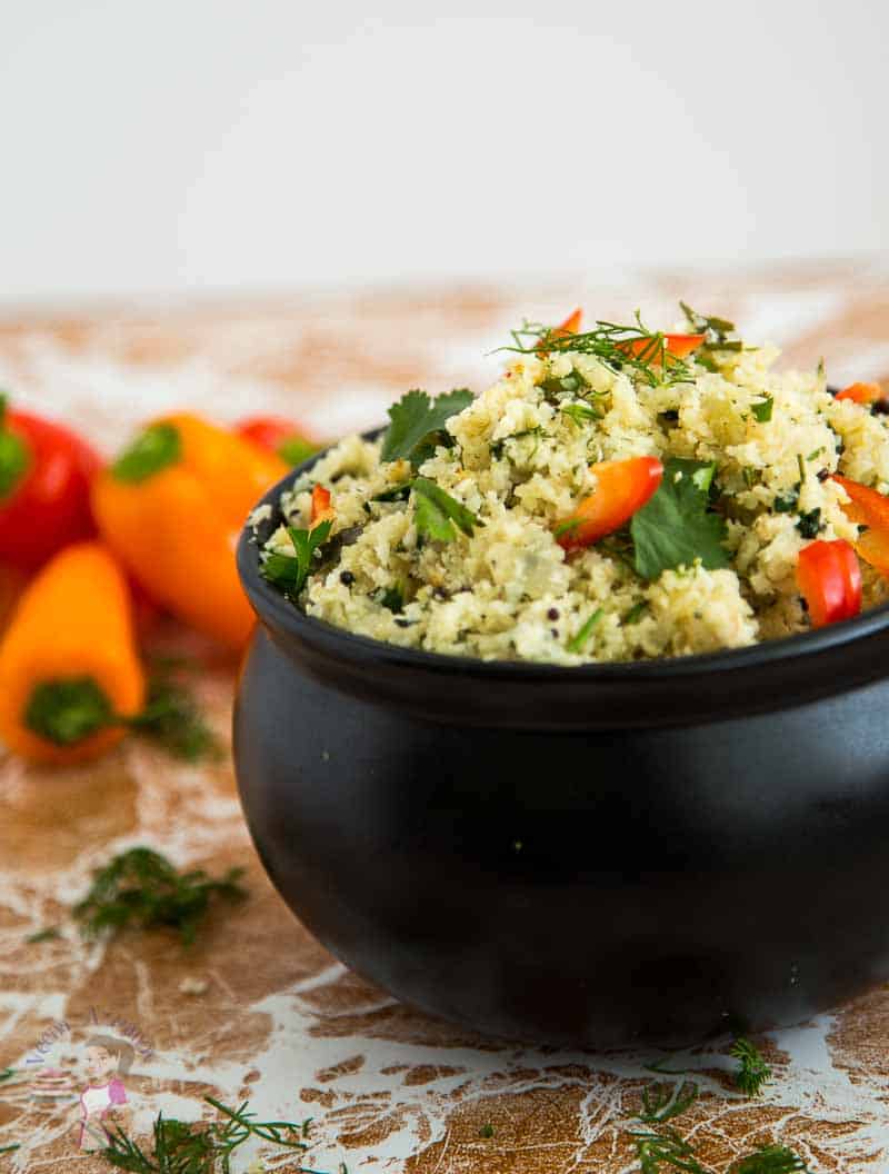 Cauliflower rice is the recent trend in the low crab and gluten free diet. These three simple, easy and effortless methods to making your own will have you addicted to healthy and nutritious homemade cauliflower rice even if you are not on any particular diet. Making homemade takes no more than five minutes. How to make Rice Cauliflower at home with this suateed Rice flavored with mustard and dill