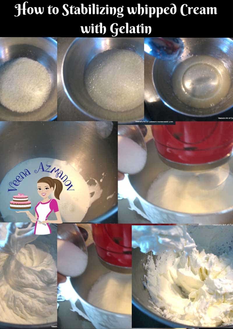 We all need that whipped cream dessert to look just as nice tomorrow as it does today, Right? I'll show you Five different ways to Stabilize whipped cream so you can makes sure your cakes, cupcakes and desserts look fresh longer. We all need that whipped cream dessert to look just as nice tomorrow as it does today, Right? I'll show you Five different ways to Stabilize whipped cream so you can makes sure your cakes, cupcakes and desserts look fresh longer.