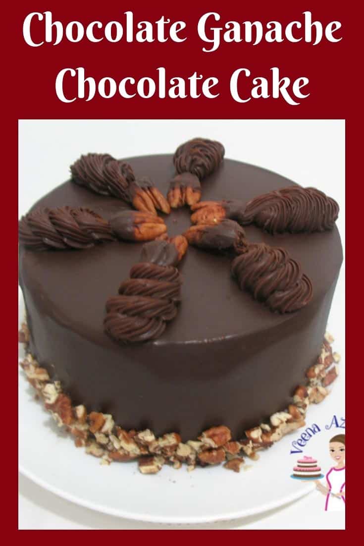 This chocolate ganache chocolate cake for a true chocolate lover. Delicious layers of rich chocolate cake frosted with chocolate ganache and glazed with chocolate glaze for that ultimate finish. Whether you make this for a birthday celebration or for a simple weekend dinner. This chocolate cake is truly a dessert to be enjoyed guiltfree. An image optimized for social media share for this chocolate ganache chocolate cake recipe a true chocolate lovers dream cake.