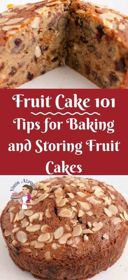 Baking a fruit cake is a little different than regular cakes.. In this Fruit cake 101 you will find tips for baking the perfect fruit cake and tips for storing your fruit cake weather you make yours with alcohol or fruit juice.