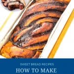 Pinterest image for babka.