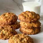 Pinterest image for Cookies with Rolled Oats.