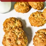 Pinterest image for Cookies with Rolled Oats.