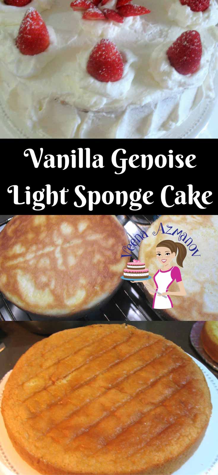 A Genoise is a light sponge cake that makes a perfect base for many dessert. A Genoise recipe can be a challenge to master but with my detailed explanation you will be making these in plenty. It's light in texture and flavor which makes it perfect with fresh fruits and whipped cream. A Genoise is a light sponge cake that makes a perfect base for many dessert. A Genoise recipe can be a challenge to master but with my detailed explanation you will be making these in plenty. It's light in texture and flavor which makes it perfect with fresh fruits and whipped cream.