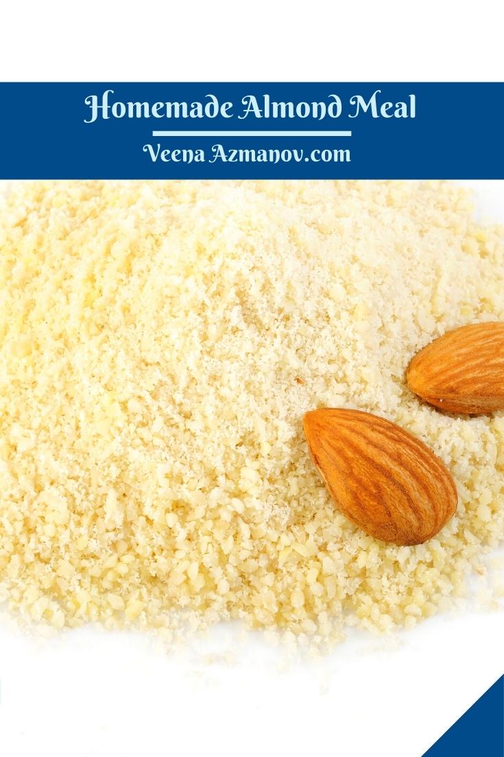 Pinterest image for almond meal.