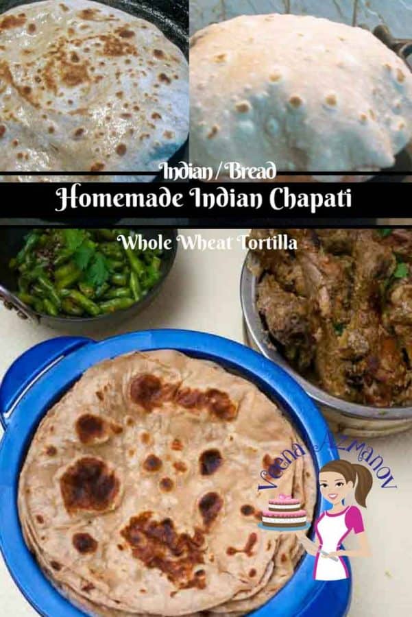 Indian Chapati is a flatbread recipe made with whole wheat flour. It's much healthier, delicious and easy to make with no special skills or gadgets needed. You can serve them with Indian food or use as a wrap for sandwiches too. This simple easy and effortless recipe will get you hooked onto the Indian Chapati Instantly.