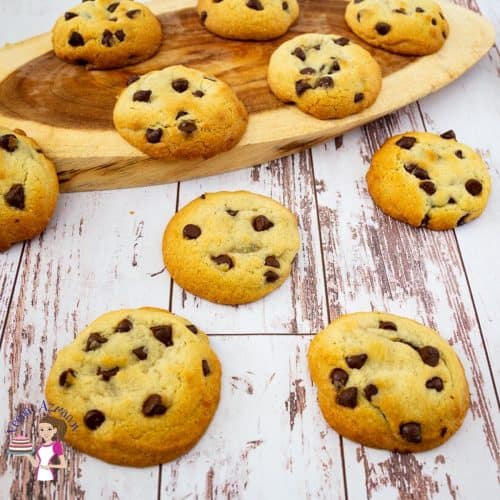 Homemade Cookies made perfect with Chocolate Chips, Soft and Chewy