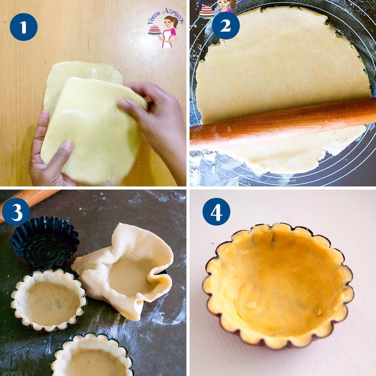 Progress Pictures - Tartlet Shells Method 3 alternate method.