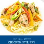 Pinterest image - easy stir fry recipes.