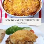 Pinterest image for Shepherd's Pie.