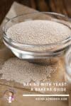 A bowl of dry yeast.