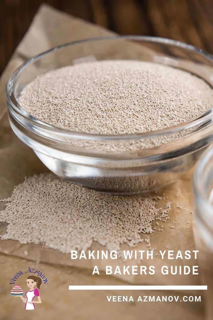 A bowl of dry yeast.