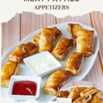 Pinterest image for Meat Patties with Ground Beef.